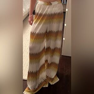 Missoni, Zig Zag high-rise cover up trouser